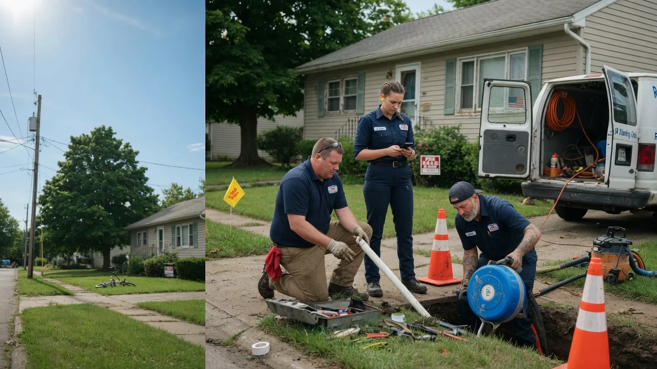 Sewer Line Repair in Woodbury Heights, NJ near me